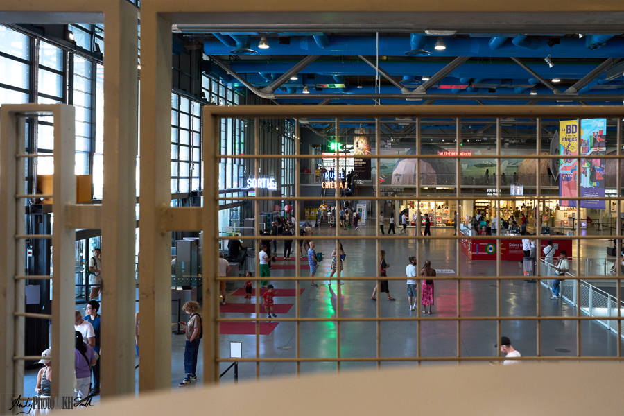 Pompidou Centre Cafe Paris