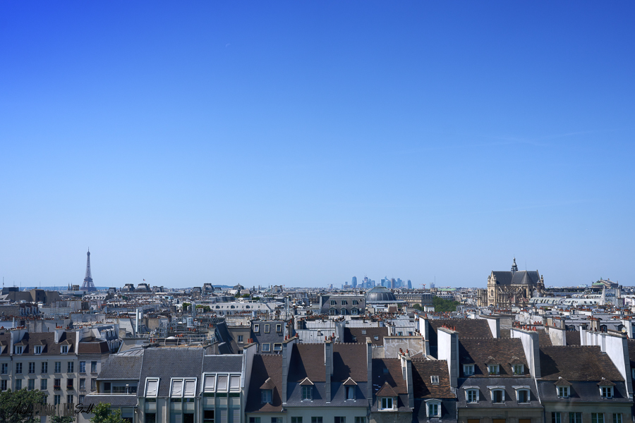 View from the Pompidou Centre